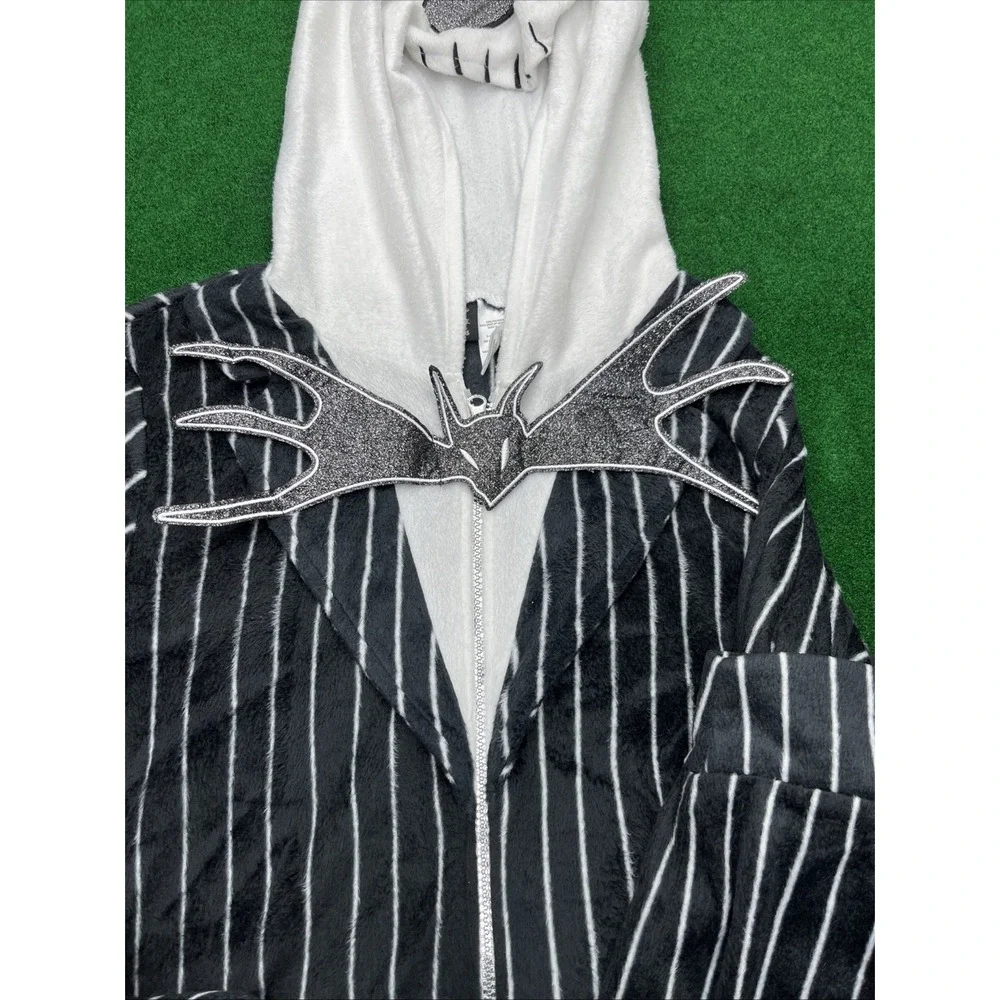 Disney Nightmare Before Christmas Jack Skellington  Pajama Costume XL 16/18 - Picture 4 of 8